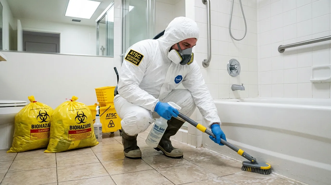 Decontamination equipment deployed for Blood Cleanup in Gardiner